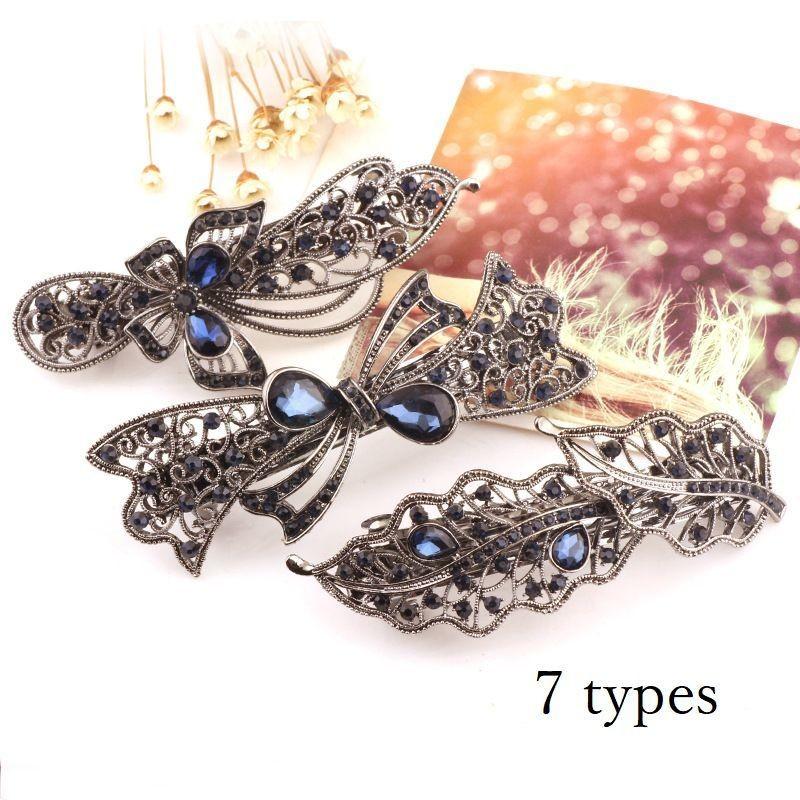 世界の人気ブランド バレッタ 髪留め ヘアクリップ ヘアアクセサリー リボン バタフライ まとめ髪 レディース 綺麗 可愛い 大人女子 パーティー 結婚式 お呼ばれ ライ360円 Aynaelda Com