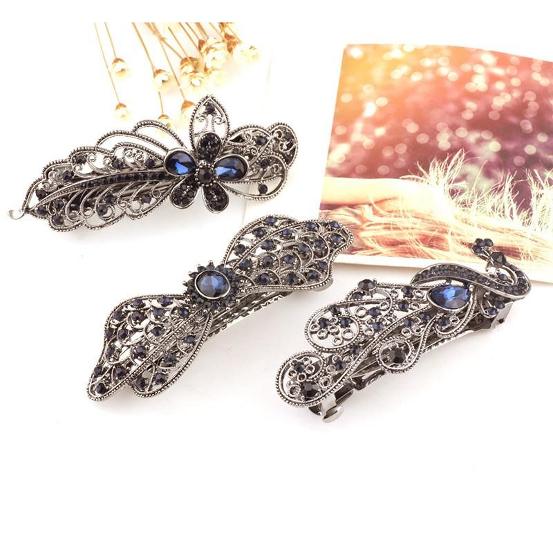 世界の人気ブランド バレッタ 髪留め ヘアクリップ ヘアアクセサリー リボン バタフライ まとめ髪 レディース 綺麗 可愛い 大人女子 パーティー 結婚式 お呼ばれ ライ360円 Aynaelda Com