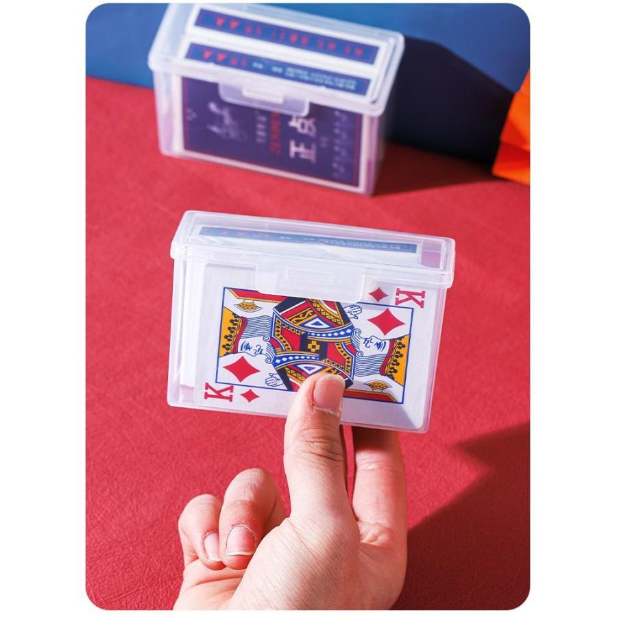 トランプ収納ケース 収納ボックス ミニ カード入れ 小物入れ 蓋付き