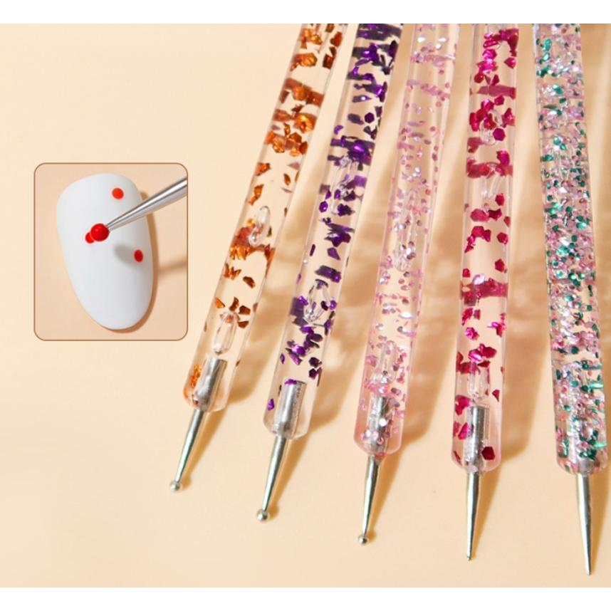 ドットペン 5本セット ネイルアートペン ネイルグッズ かわいい