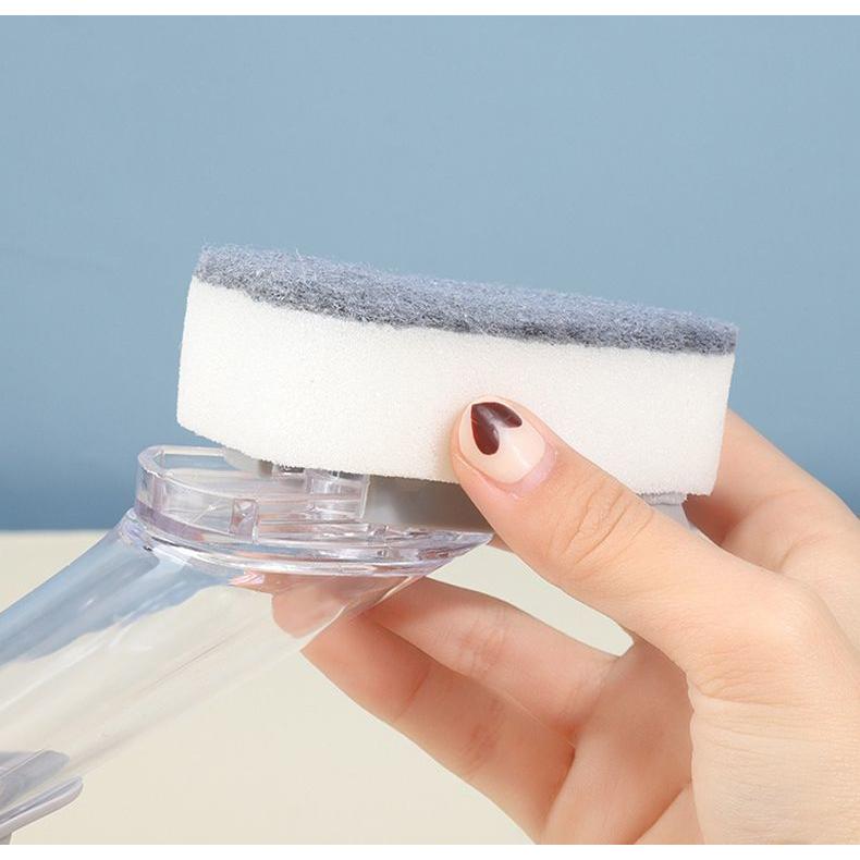 plusnao（プラスナオ） 洗剤入れ キッチンブラシ スポンジ セット