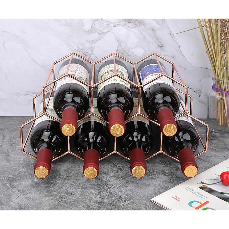 金属製 ワインボトルホルダー ワインスタンド 積み重ね式 ワイン