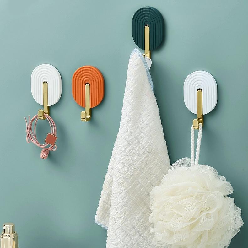 plusnao（プラスナオ） 粘着フック 2個セット ウォールフック 壁掛け