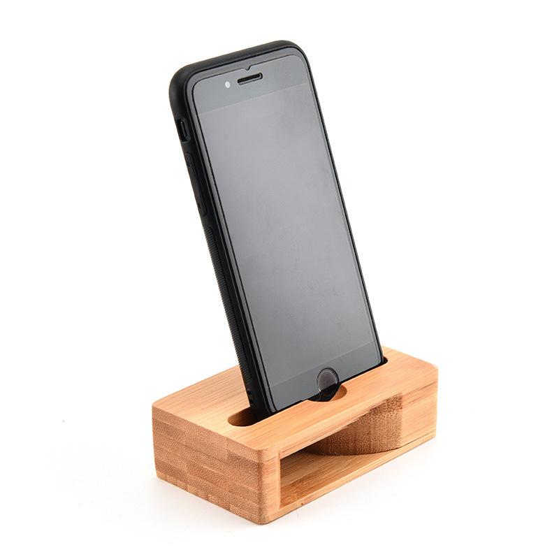スマホスピーカー スマホスタンド 木製 共振スピーカー 便利 シンプル