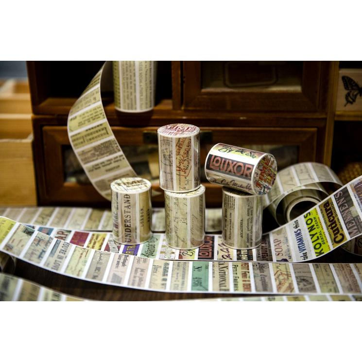 plusnao（プラスナオ） ロールシール ラベル 紙シール 幅50mm 長さ2m