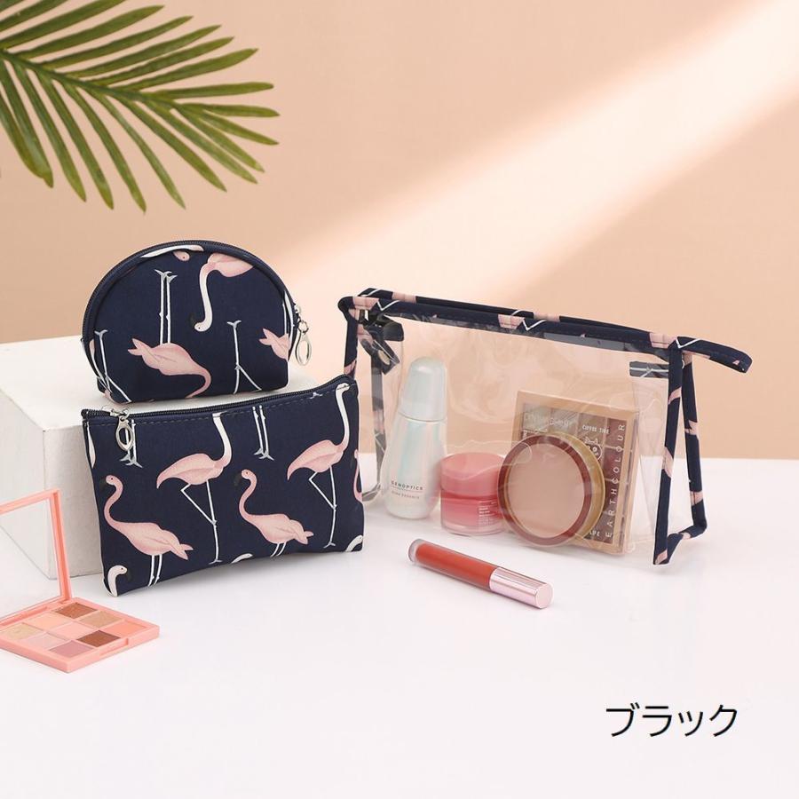 化粧ポーチ 3点セット メイクポーチ トラベルポーチ コスメ用品 小物