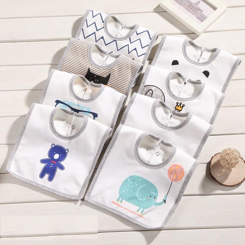 よだれかけ ベビー スタイ 赤ちゃん 小物 動物 防水 四角 アニマル フラワー きつね 高質 パンダ 雑貨 くま ぞう イヌ きりん