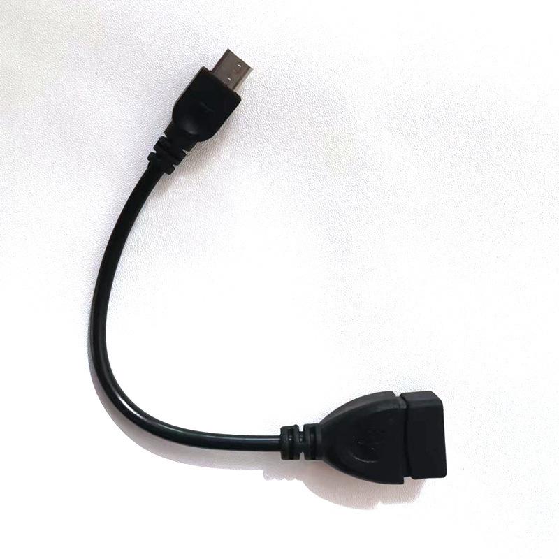 MicroUSBホストケーブル OTGケーブル 変換アダプタ 15cm データ転送