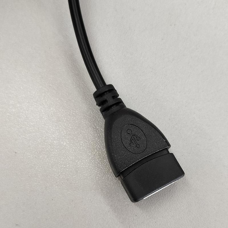MicroUSBホストケーブル OTGケーブル 変換アダプタ 15cm データ転送