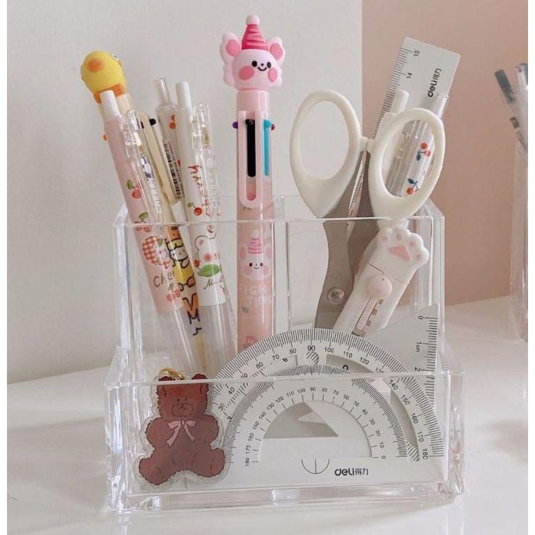 アクリルペン立て 楽天市場】送料無料 ペン立て アクリル 透明 クリア ペンスタンド 鉛筆