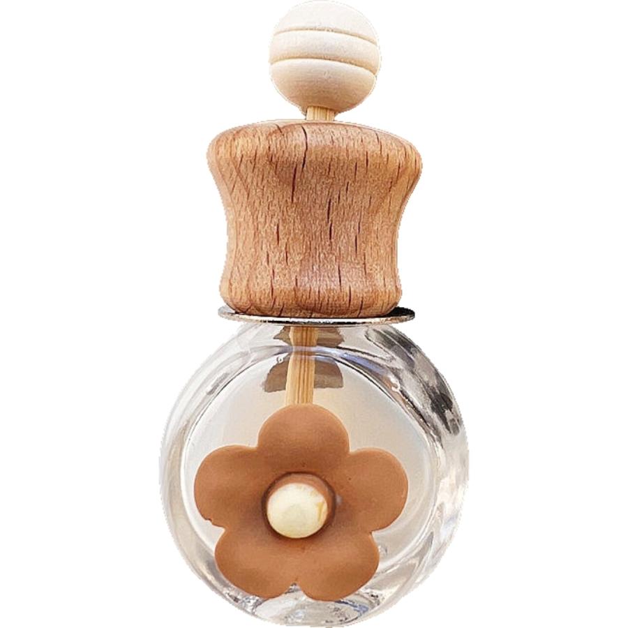 車用香水瓶 芳香剤ボトル カー用品 カーアクセサリー ボトル 花 花柄