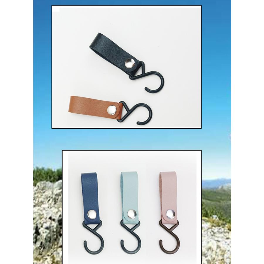 plusnao ハンガーフック S字フック 吊り下げ キャンプ用