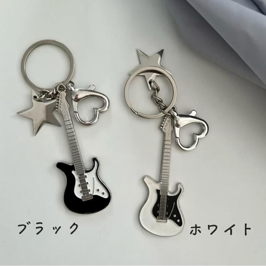 plusnao（プラスナオ） キーホルダー エレキギター チャーム ユニ