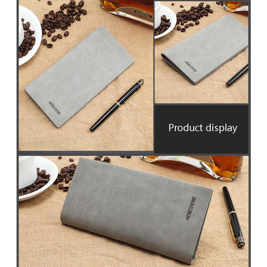 plusnao（プラスナオ） 長財布 二つ折り メンズ 折りたたみ財布 紳士