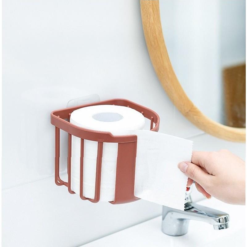 トイレットペーパーホルダー ペーパーボックス 壁掛け 吊り下げ 粘着