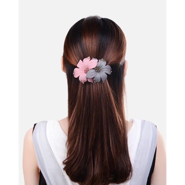 plusnao バレッタ ヘアアクセサリー レディース キッズ 女の子