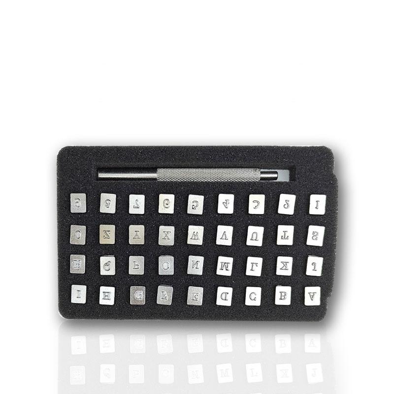 レザークラフト　刻印　ゴアツール 刻印ツール レザークラフト用 文字 刻印 レザークラフト用品 クラフト