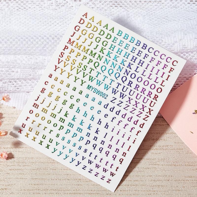 ネイルシール シール アルファベット イニシャル 英語 英字 大文字