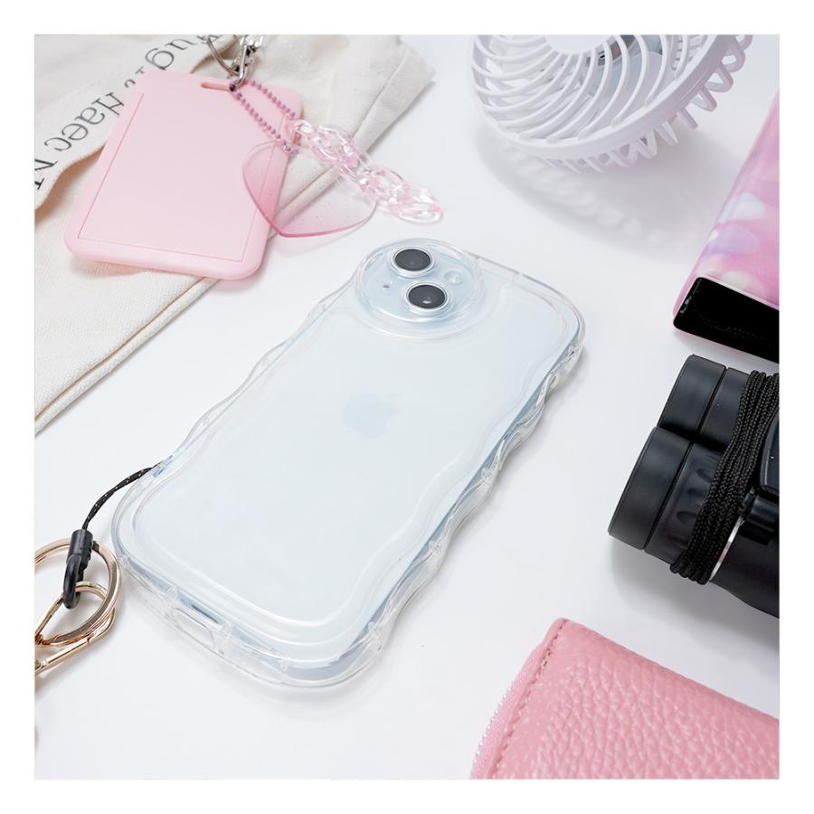 iphone用ケース アクスタ 収納 スマホケース ウェーブ うねうね