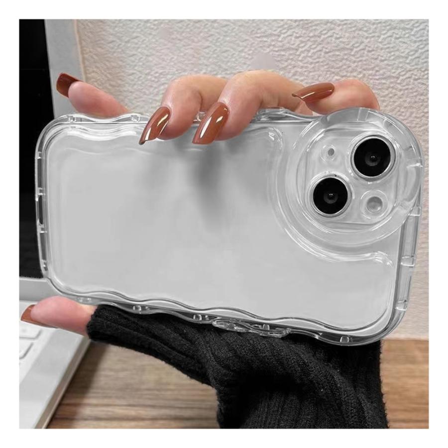 iphone用ケース アクスタ 収納 スマホケース ウェーブ うねうね
