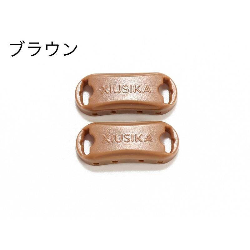 靴紐バックル シューレースロック 1足分 2個セット 結ばない 靴ひも