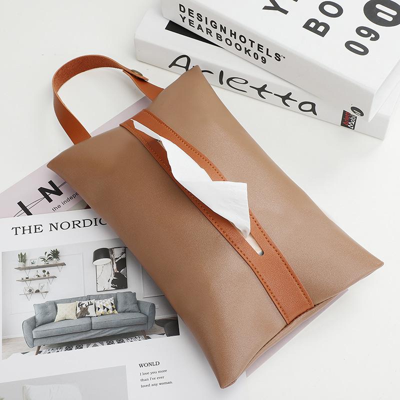 【売約済み】掛けられる　ティッシュケース plusnao ティッシュケース 掛けられる ティッシュカバー 吊り下げ 縦