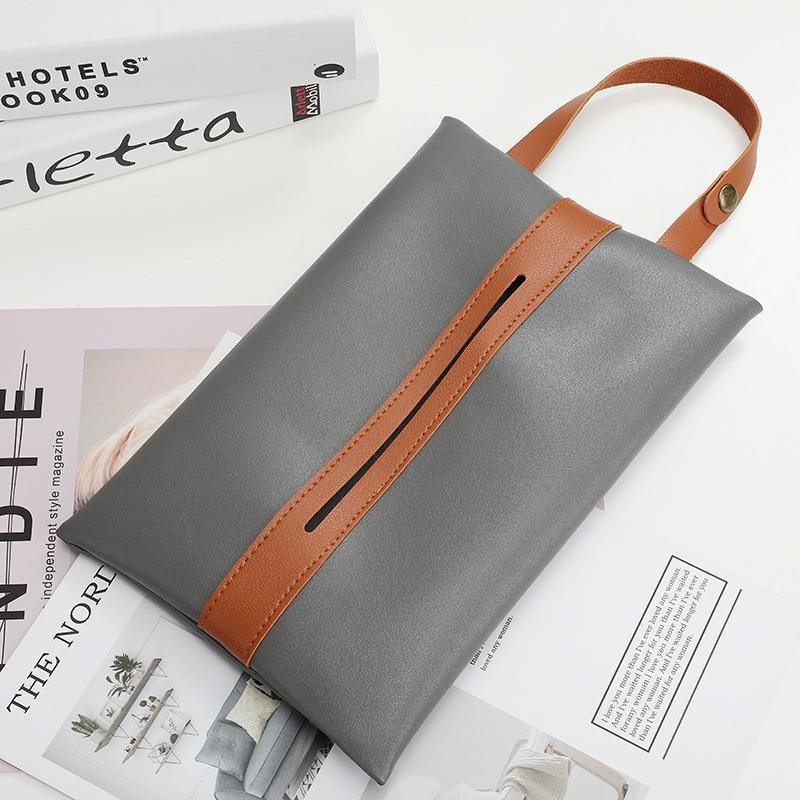 plusnao ティッシュケース 掛けられる ティッシュカバー 吊り下げ 縦