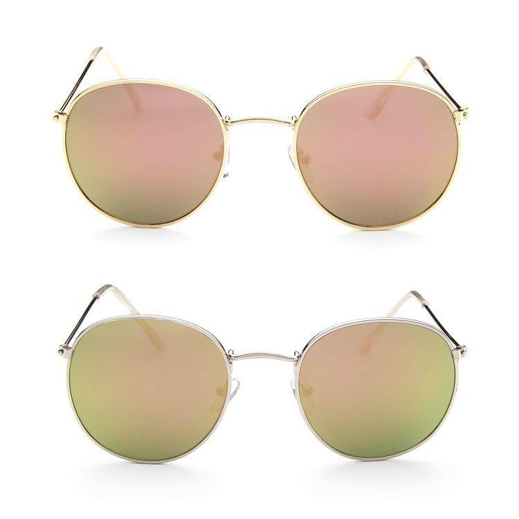 ブラウン　ラウンドメタルフレーム　メガネ zn242011_49e1.jpg