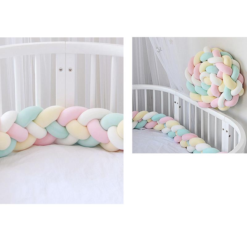 最大52 オフ ベビーベッドガード 寝返り防止クッション 2 2m 4本編み ノットクッション 結び目 ベッドサイド ベビー 赤ちゃん ナチュラル おしゃれ 可愛い Riosmauricio Com