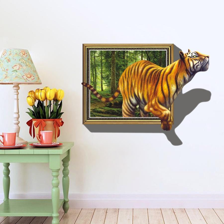 plusnao ウォールステッカー 壁紙シール シールタイプ トリックアート