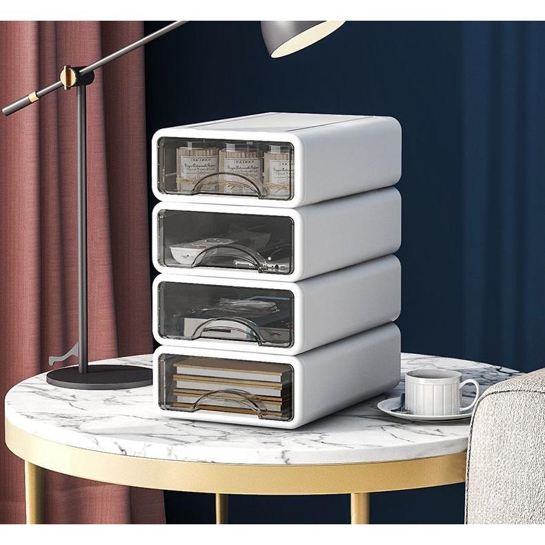 plusnao（プラスナオ） 卓上収納ボックス 引き出し 小号2個セット