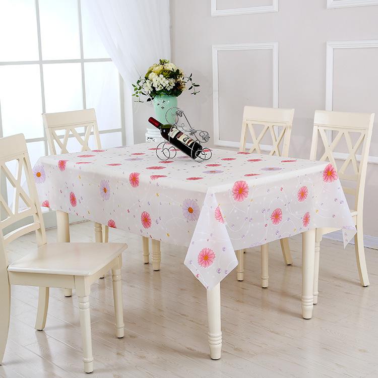 ホワイト 花柄 テーブルクロス plusnao（プラスナオ） テーブルクロス キッチン用品 ダイニング用品