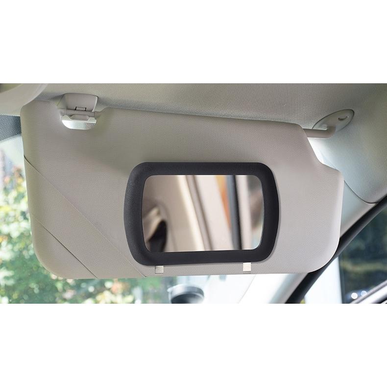 ルームミラー 車内用 車用 サンバイザーミラー 後付け クリップ式 カー