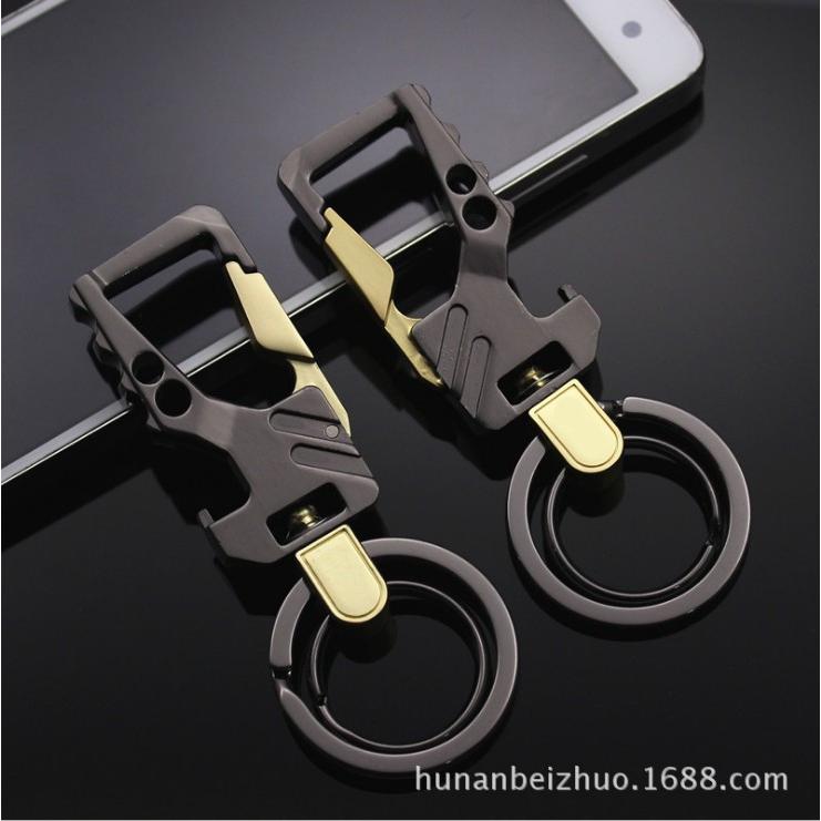 キーホルダー キーリング メンズ ファッション雑貨 小物 カラナビ リング シンプル 無地 かっこいい おしゃれ 高級感 ギフト プレゼント プラスナオ Paypayモール店 通販 Paypayモール