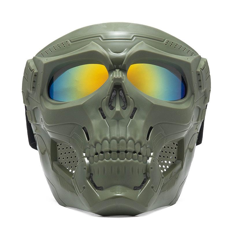 スカルヘルメット コスプレ 新品 サバゲー Amazon.co.jp: ANSNOW ハロウィンスカルマスクとエアソフト
