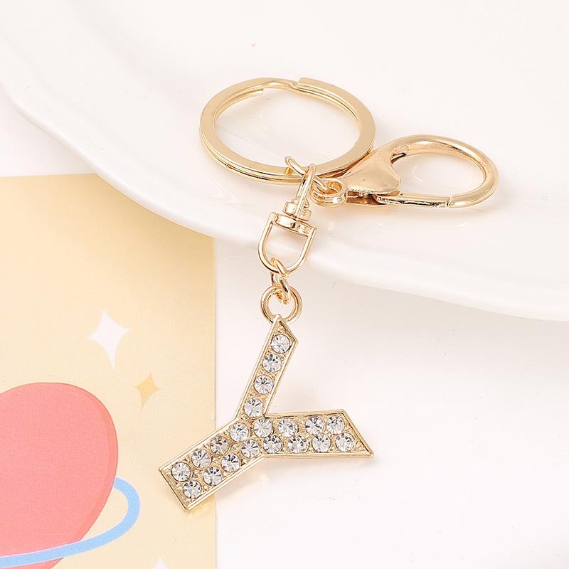 plusnao（プラスナオ） キーホルダー バッグチャーム アルファベット