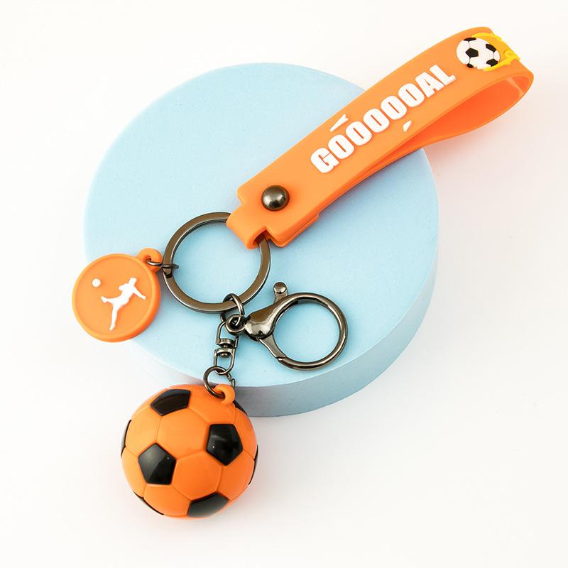 plusnao キーホルダー キーリング サッカーボール サッカー タグ