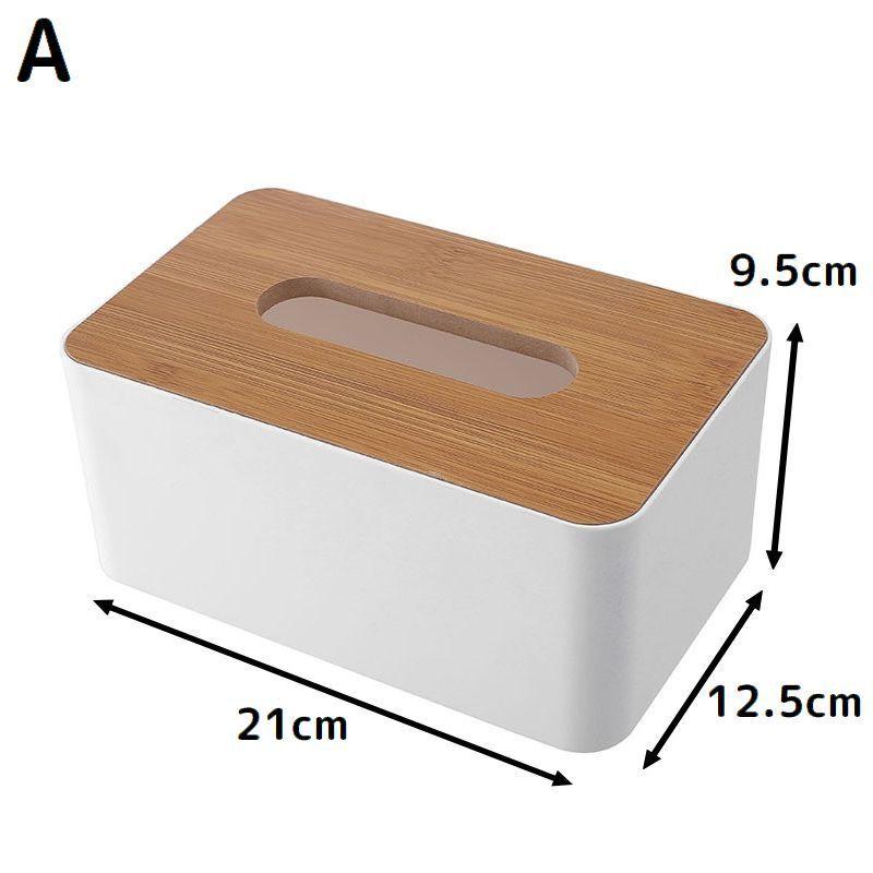 ティッシュケース ロールペーパーホルダー 小物入れ ボックス リモコンラック スマホスタンド 木製 卓上 トイレットペーパー収納｜plusnao｜11