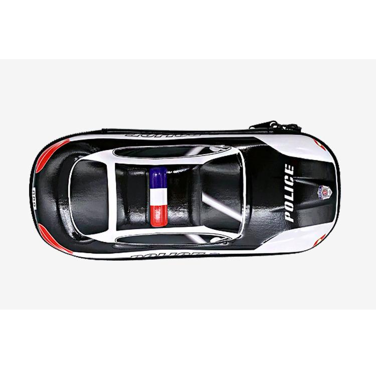 ペンケース 筆箱 ふでばこ 筆入れ ペンポーチ パトカー型 ロゴ 車
