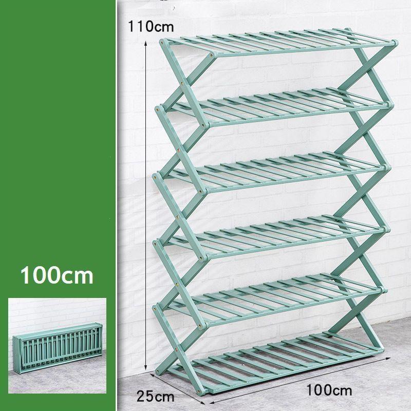 plusnao（プラスナオ） シューズラック 折りたたみ式 靴棚 6段 くつ