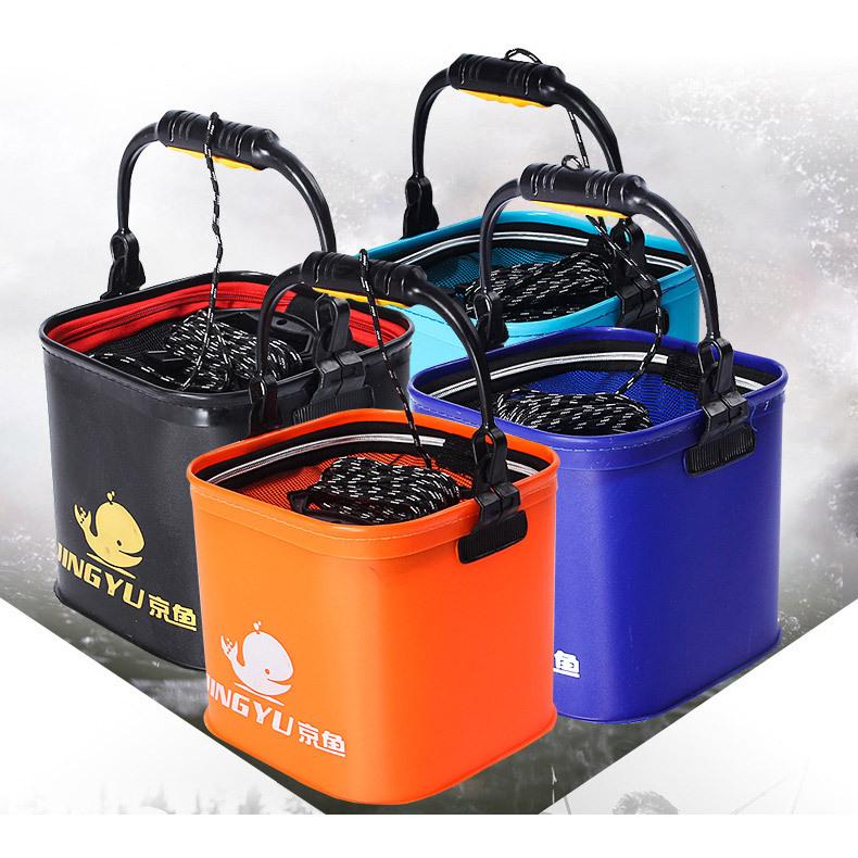plusnao バケツ バッカン 釣り用 水汲み 折り畳み メッシュ蓋 plusnao バケツ バッカン 釣り用 水汲み 折り畳み メッシュ蓋