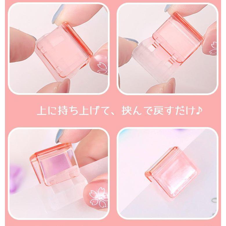plusnao（プラスナオ） クリップ 20個セット 文房具 クリアカラー 書類