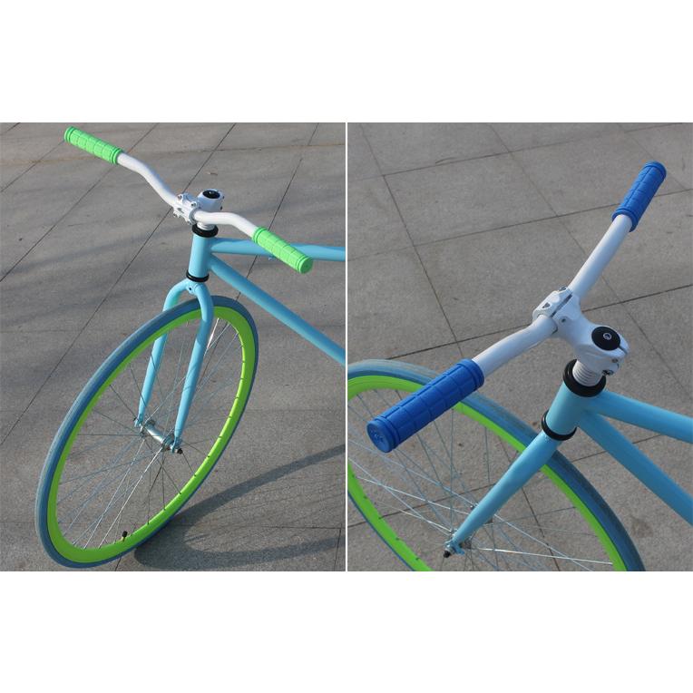車輪掛け、ハンドルグリップ、自転車持運びカバー、ツェーン ハンドルグリップ 左右セット 自転車用 ハンドルバー ラバー 滑り止め