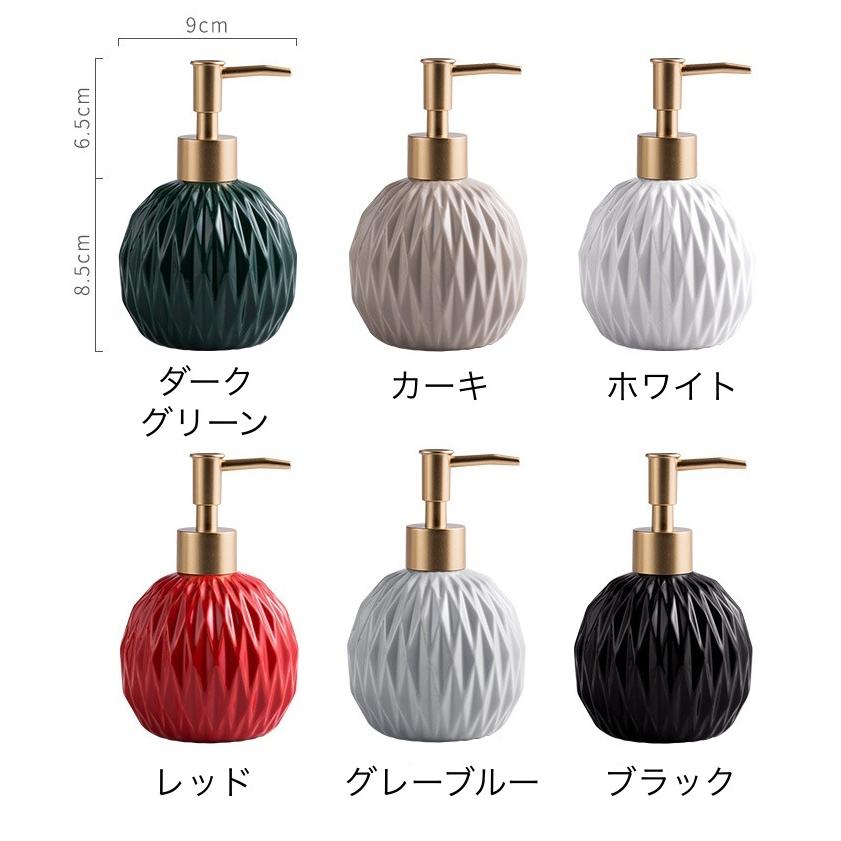 ソープディスペンサー ソープボトル ポンプボトル 400ml 液体用 洗剤