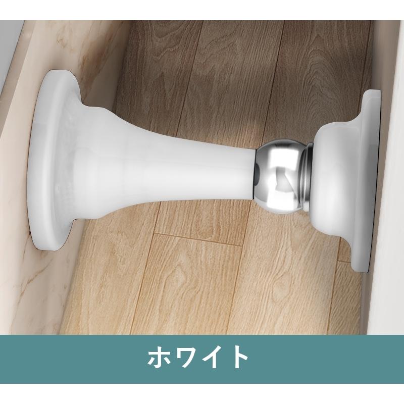 ドアストッパー マグネット 穴あけ不要 ドア止め 扉止め 粘着テープ