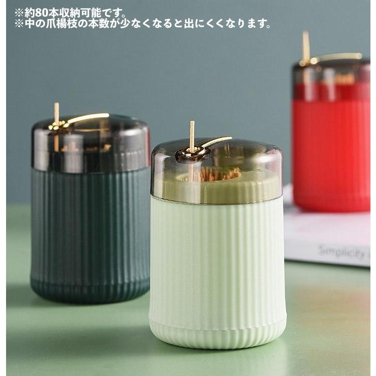 plusnao（プラスナオ） 爪楊枝入れ 爪楊枝ホルダー ピックケース 卓上