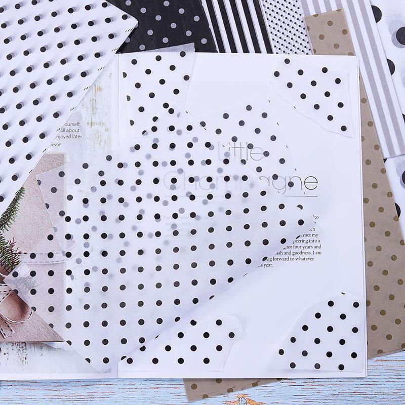 plusnao（プラスナオ） 包装紙 包装資材 ラッピングペーパー 80枚