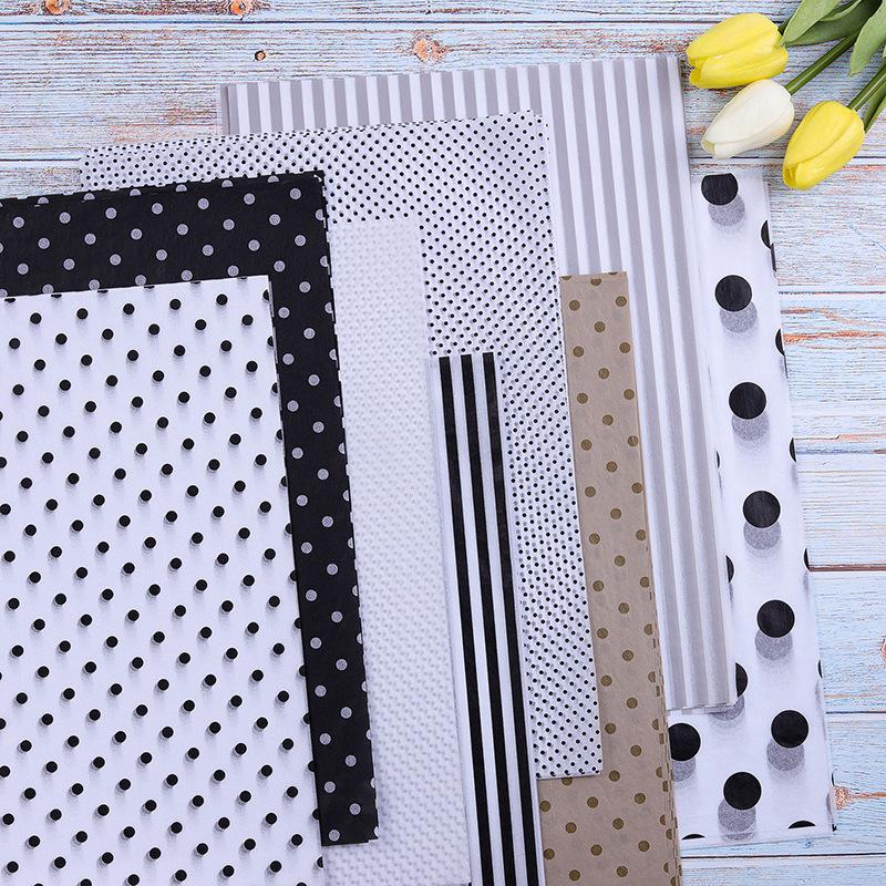 plusnao（プラスナオ） 包装紙 包装資材 ラッピングペーパー 80枚