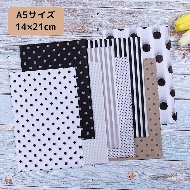 専用ページ☆ 紙モノ ラッピング品 まとめ売り 七宝柄の包装紙（グリーン系） A4サイズ（8枚入り）デザイン