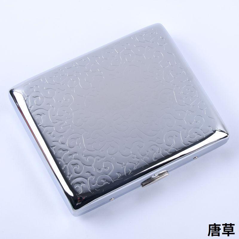 メタルシガレットケース タバコケース タバコ入れ 煙草入れ 20本収納